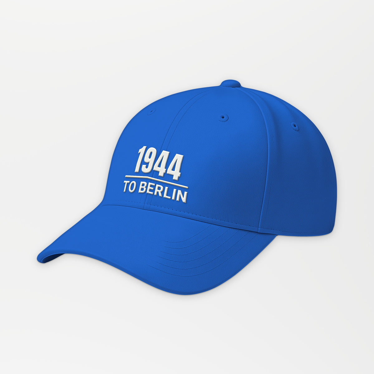 To Berlin 1944 Embroidered Cap in Royal Blue