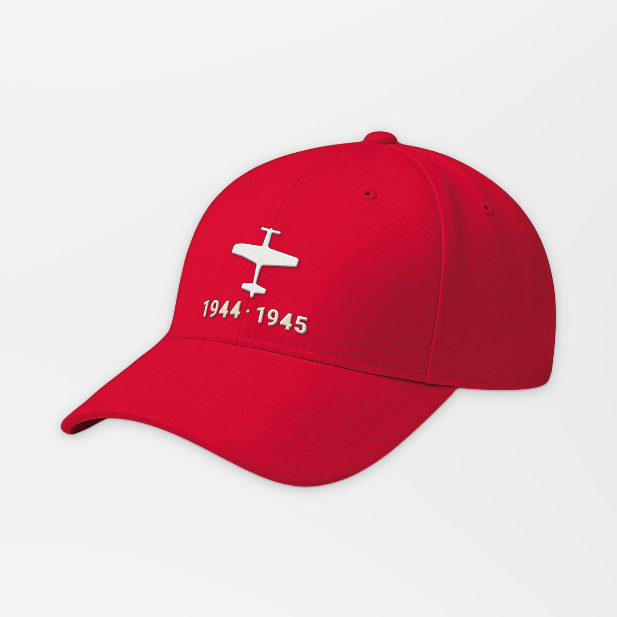 Long-Range Escort Fighter 1944–45 Embroidered Cap in Red