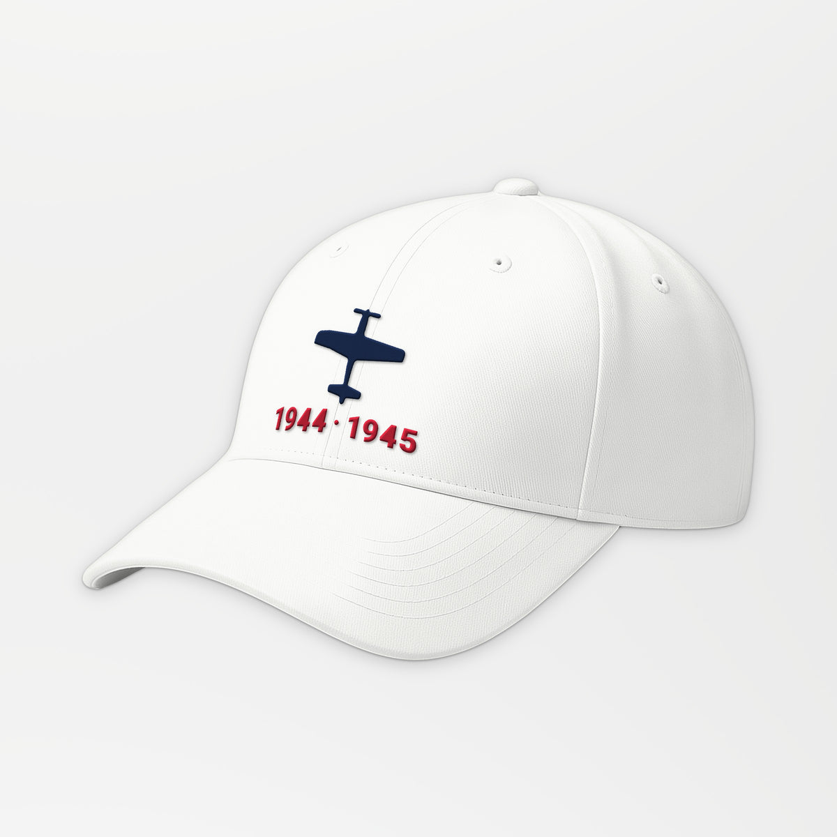 Long-Range Escort Fighter 1944–45 Embroidered Cap in White