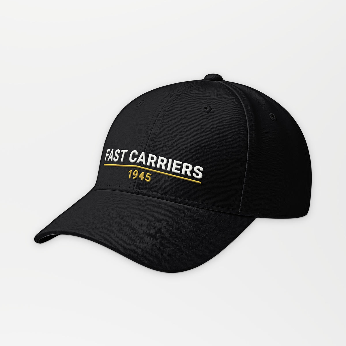 Fast Carriers 1945 Embroidered Cap in Black