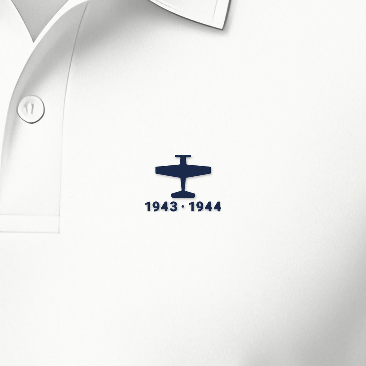 Carrier Fighter 1943–44 Polo, left-chest detail