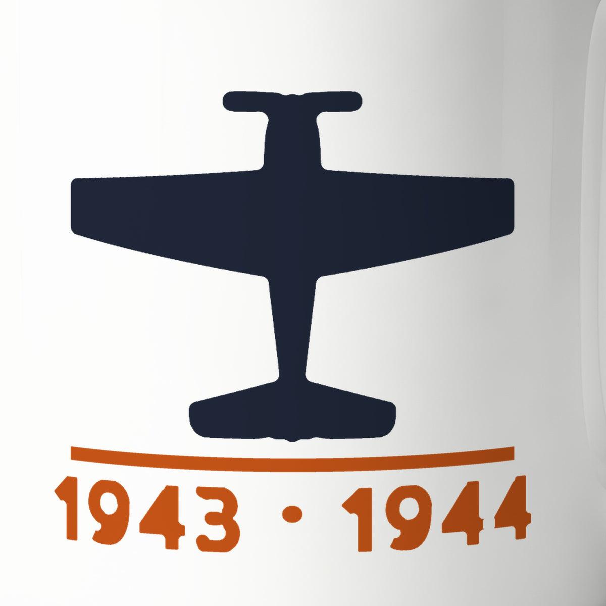 Carrier Fighter 1943–44 Mug, print detail