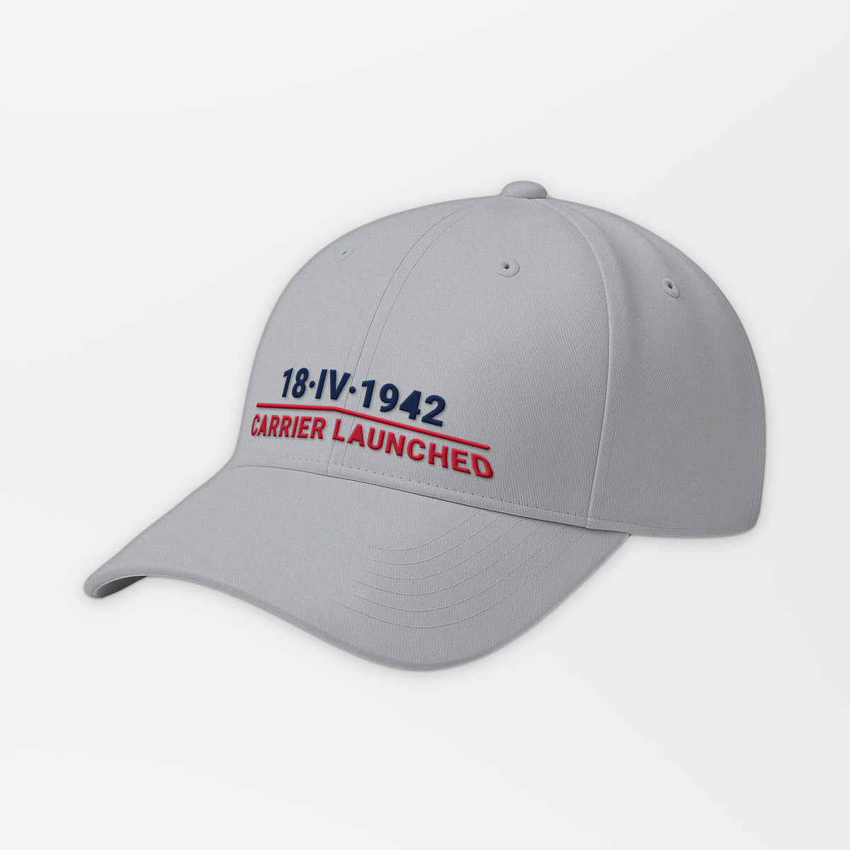Eighteen April 1942 Carrier-Launched Embroidered Cap in Grey