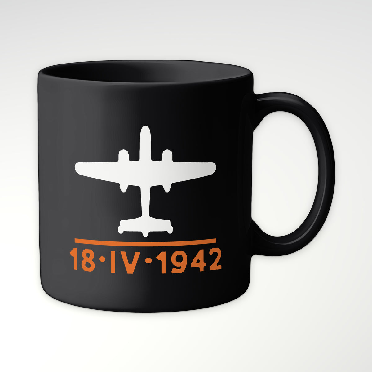 Carrier-Launched Bomber 1942 Mug in Black