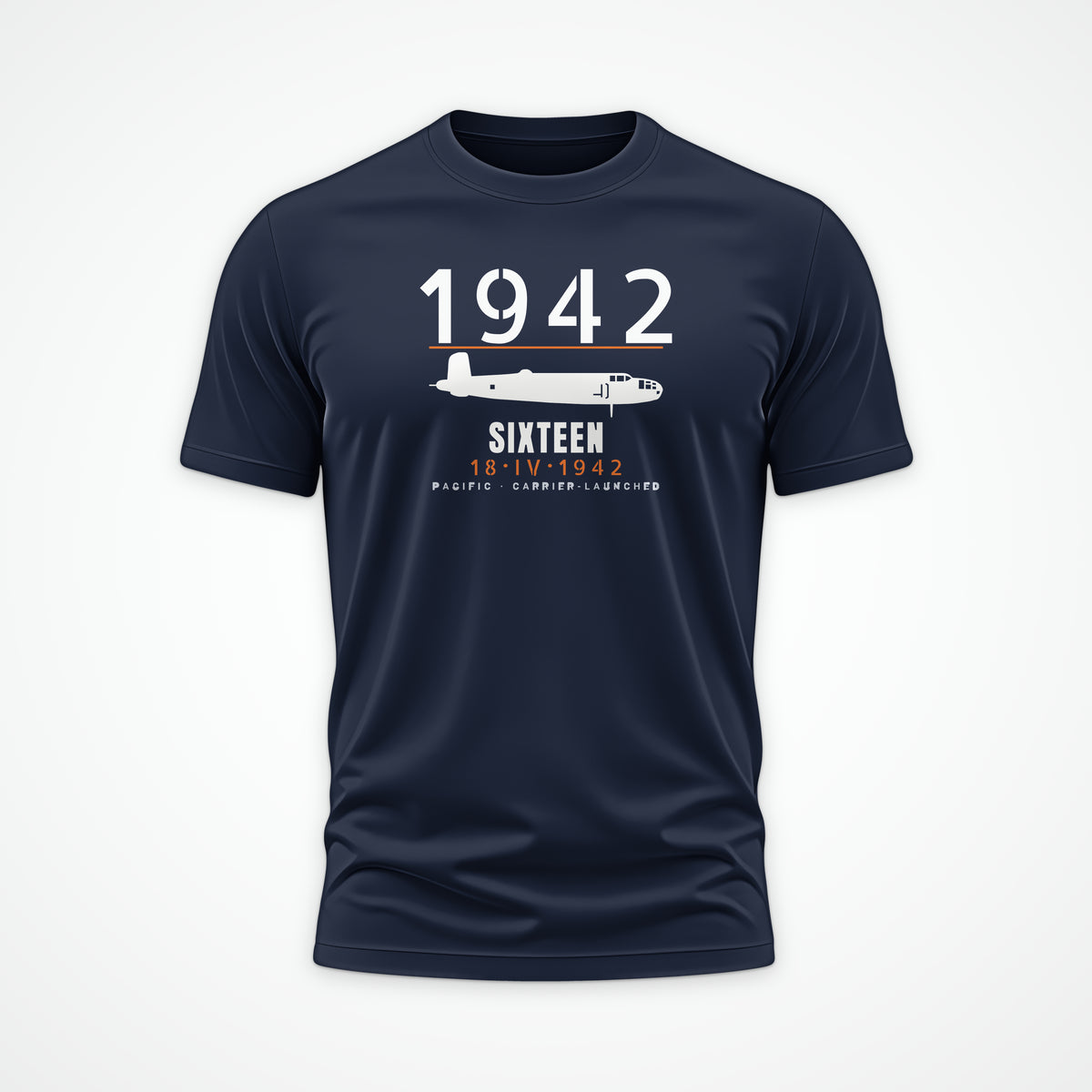 Sixteen Carrier-Launched Bombers 1942 Tee in Navy