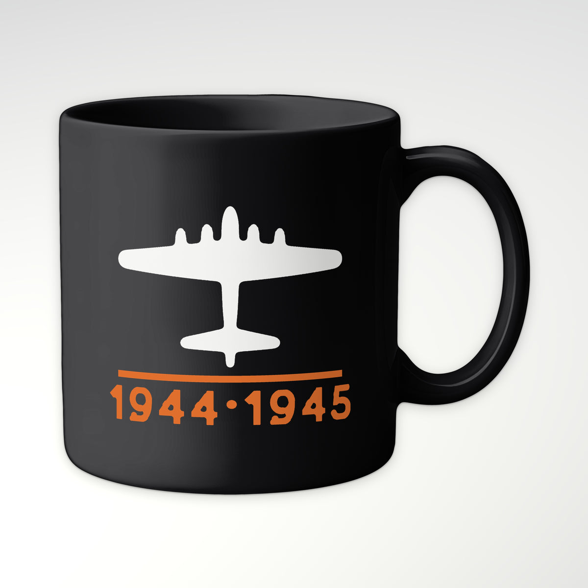 Chin-Turret Heavy Bomber 1944–45 Mug in Black