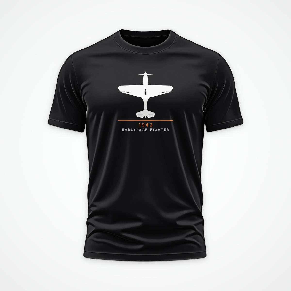 Early-War Fighter 1942 Tee in Black