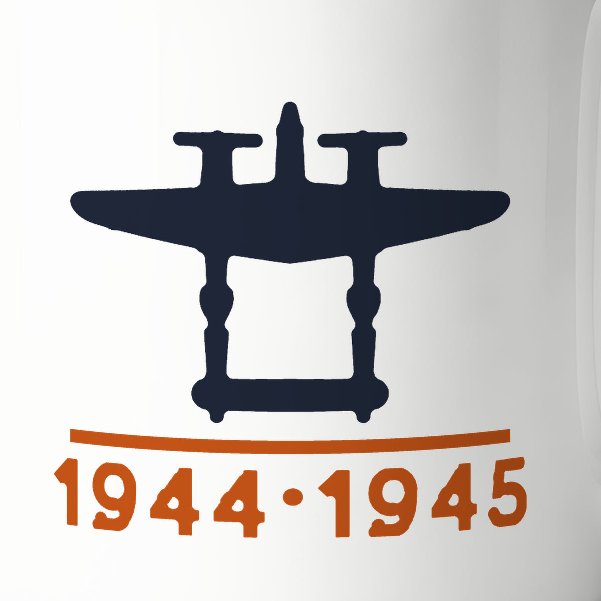 Twin-Boom Fighter 1944–45 Mug, print detail
