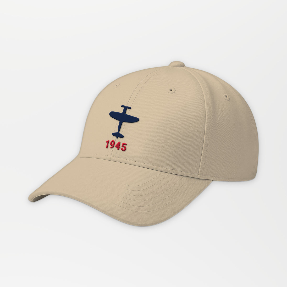 Eight-Gun Fighter 1945 Embroidered Cap in Khaki