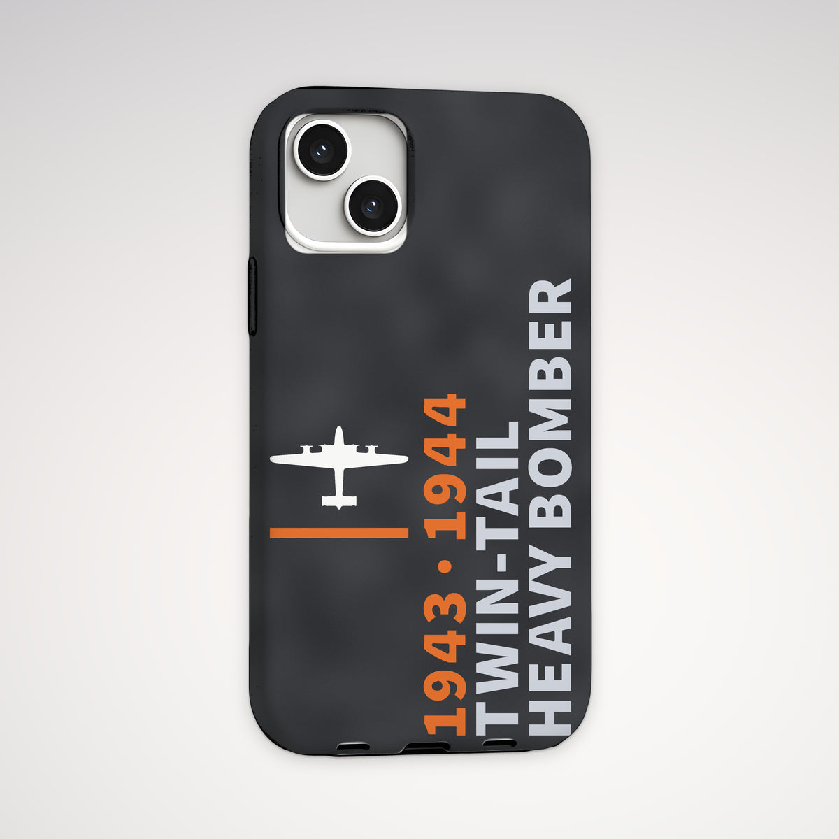 Twin-Tail Heavy Bomber 1943–44 Tough Phone Case – iPhone, back view