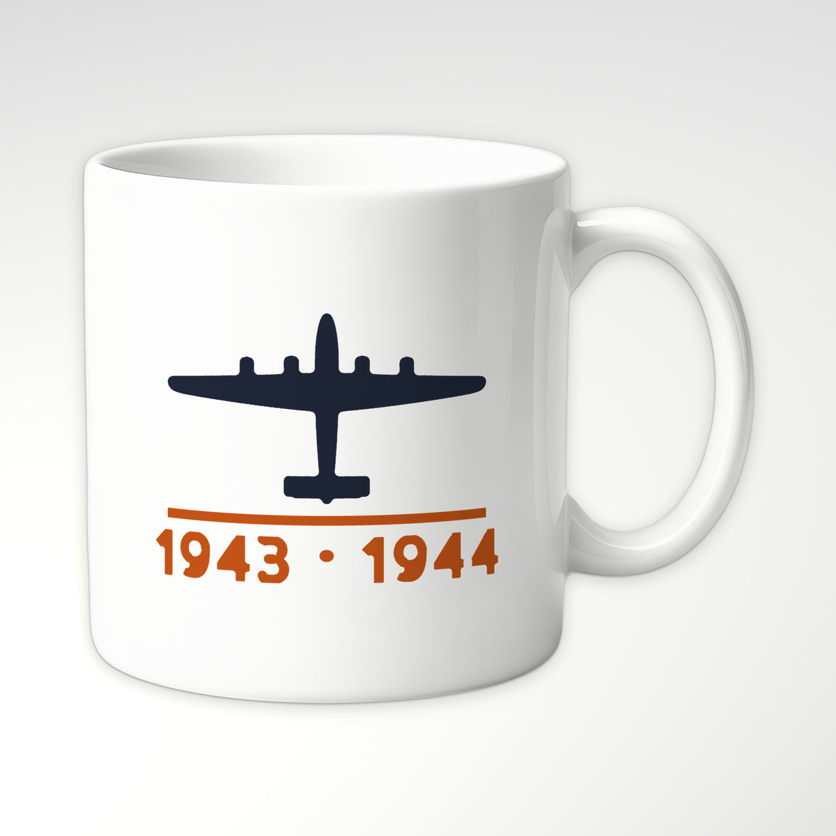 Twin-Tail Heavy Bomber 1943–44 Mug in White