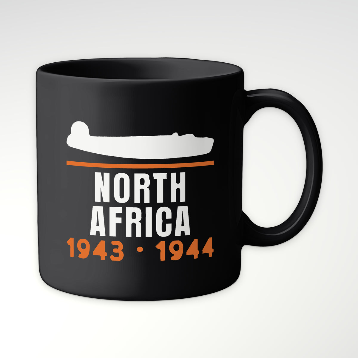 North Africa Twin-Tail Bomber 1943–44 Mug in Black