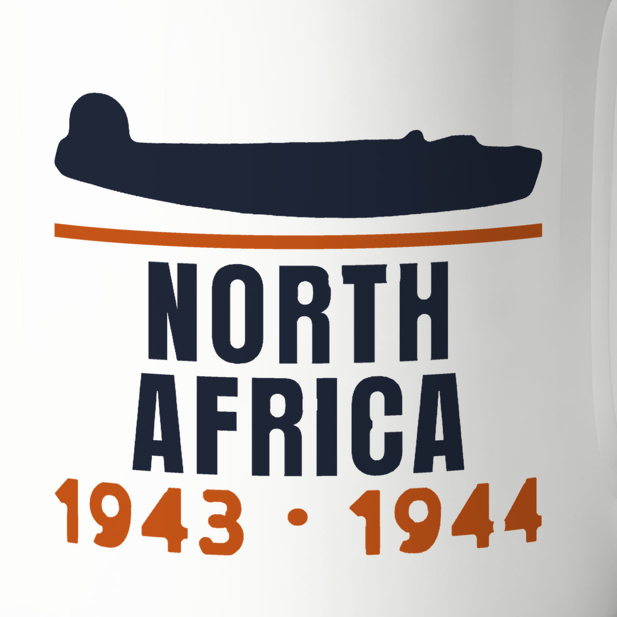 North Africa Twin-Tail Bomber 1943–44 Mug, print detail