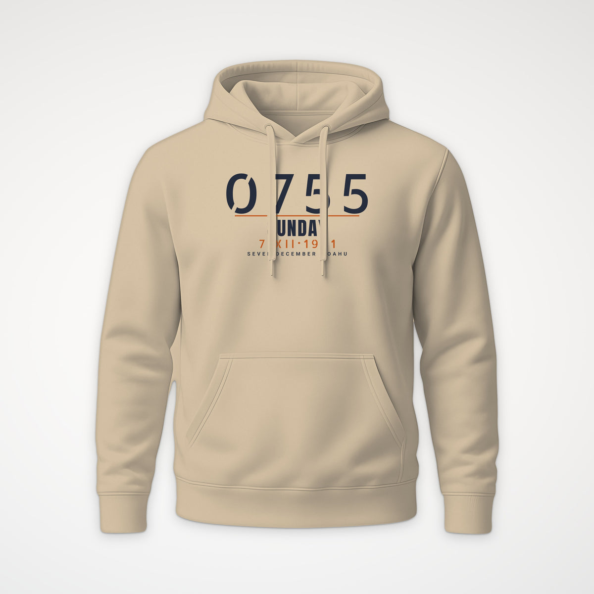 Seven December 0755 Hoodie in Desert Dust