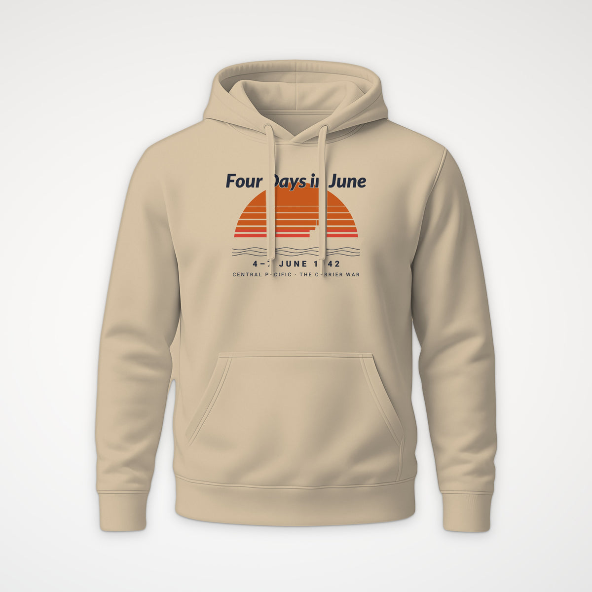 Four Days in June Sunset Hoodie in Desert Dust