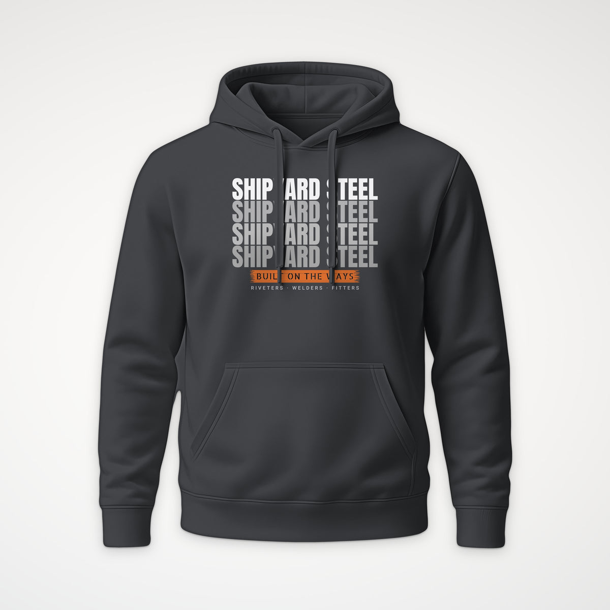 Shipyard Steel Echo Hoodie in Anthracite