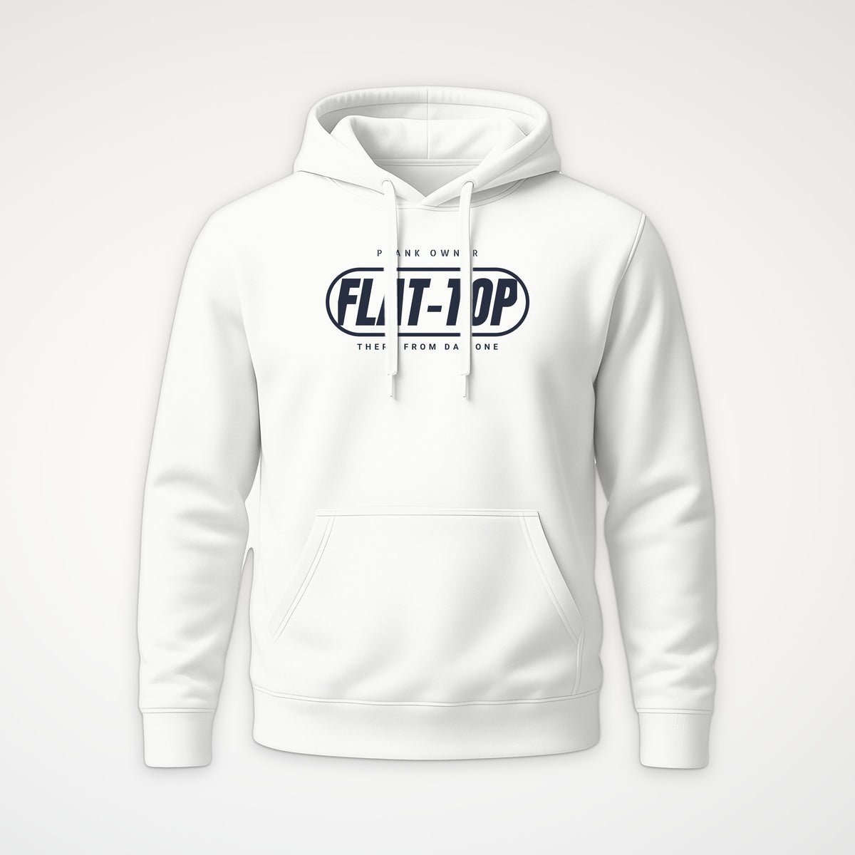 Flat-Top Sailor Plank Owner Hoodie in White