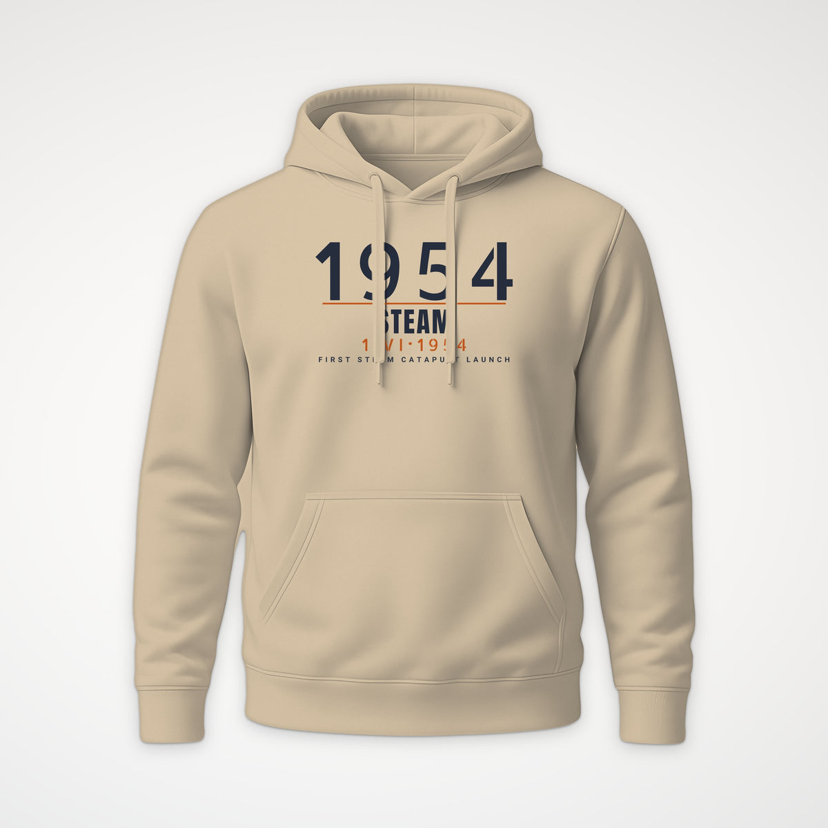 Steam Cat Era Timestamp Hoodie in Desert Dust