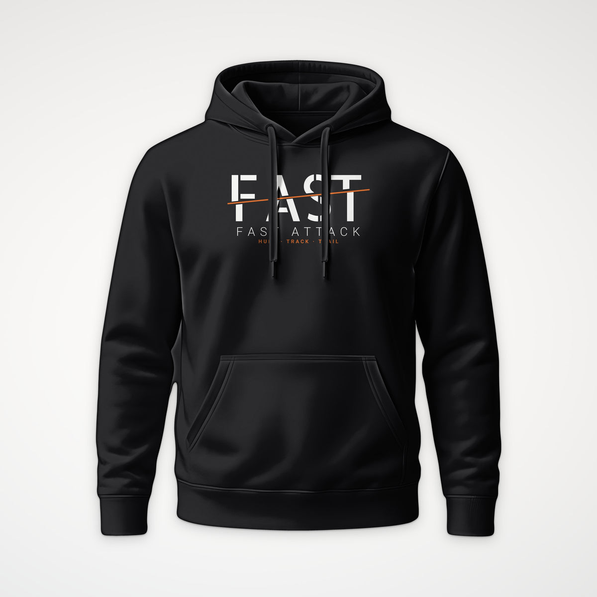Fast Attack & Boomer Fast Attack Hoodie in Black