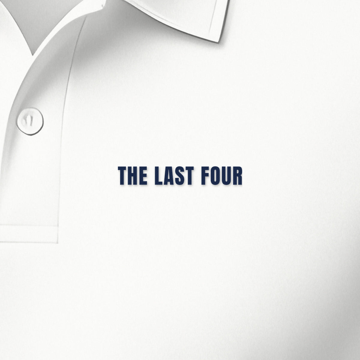The Last Four Polo, left-chest detail