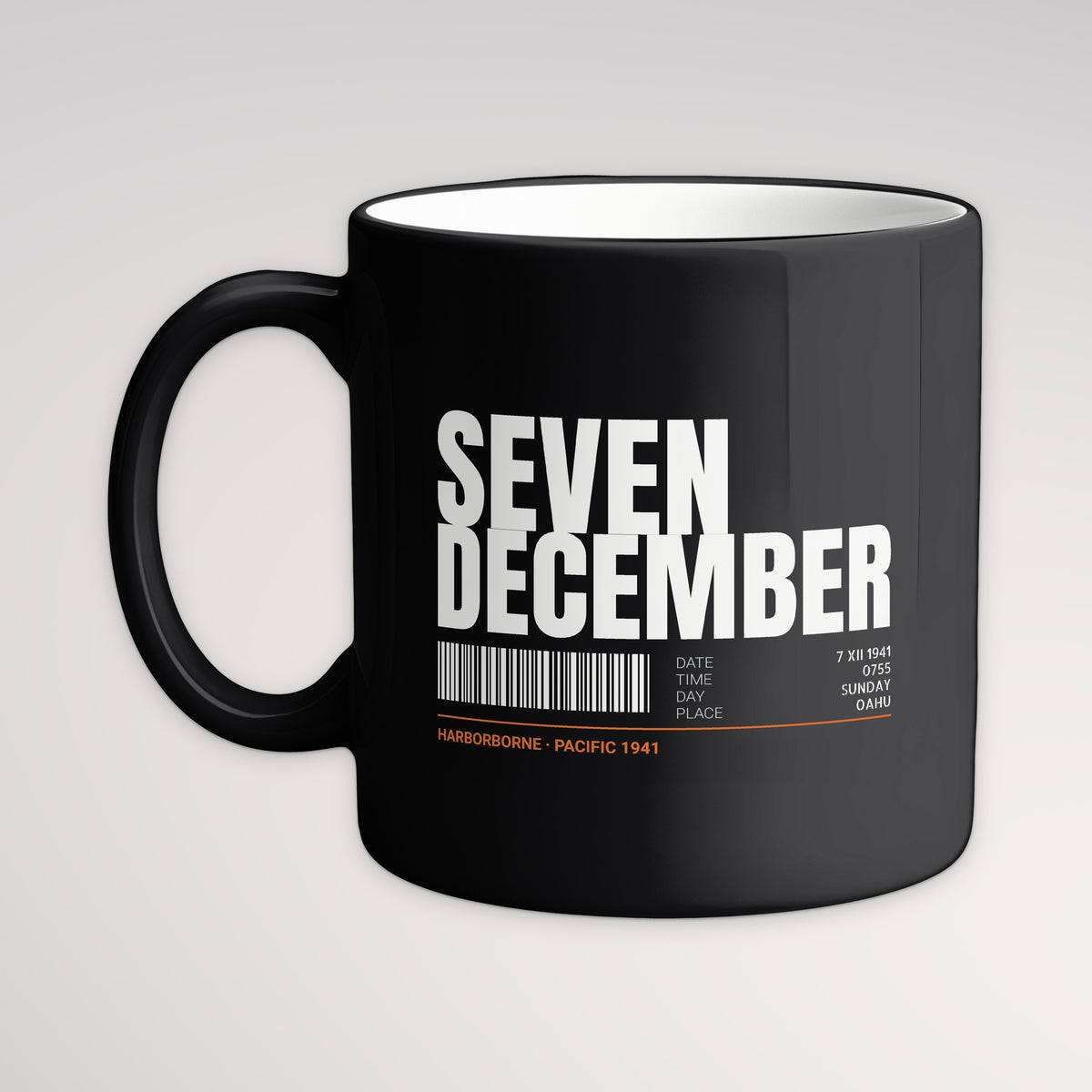 Seven December Tag Mug