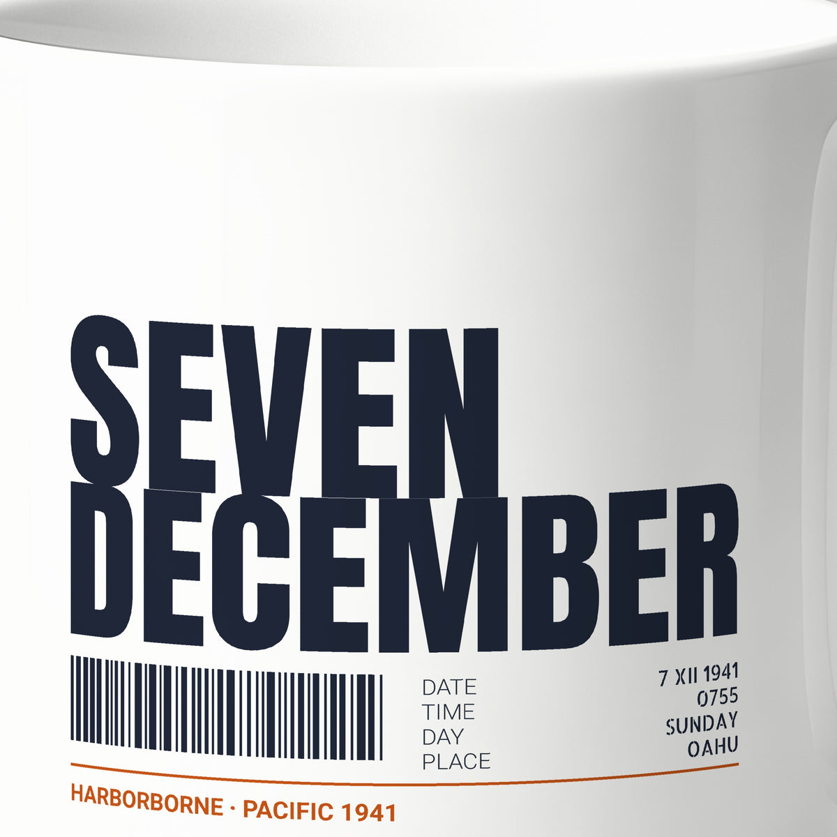 Seven December Tag Mug