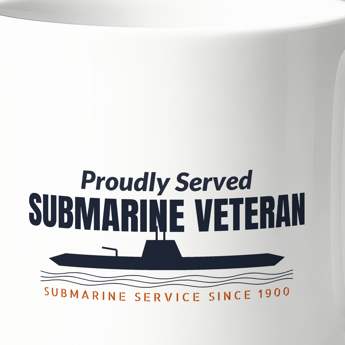 Proudly Served Submarine Veteran Mug
