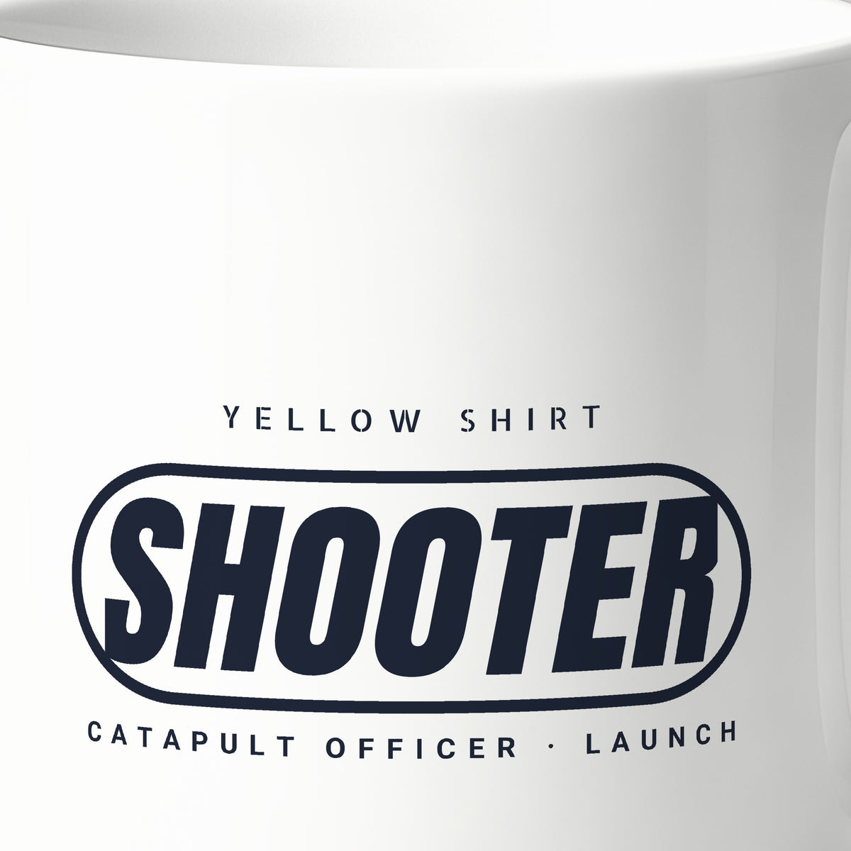 Rainbow Wardrobe Yellow Shirt Shooter Mug