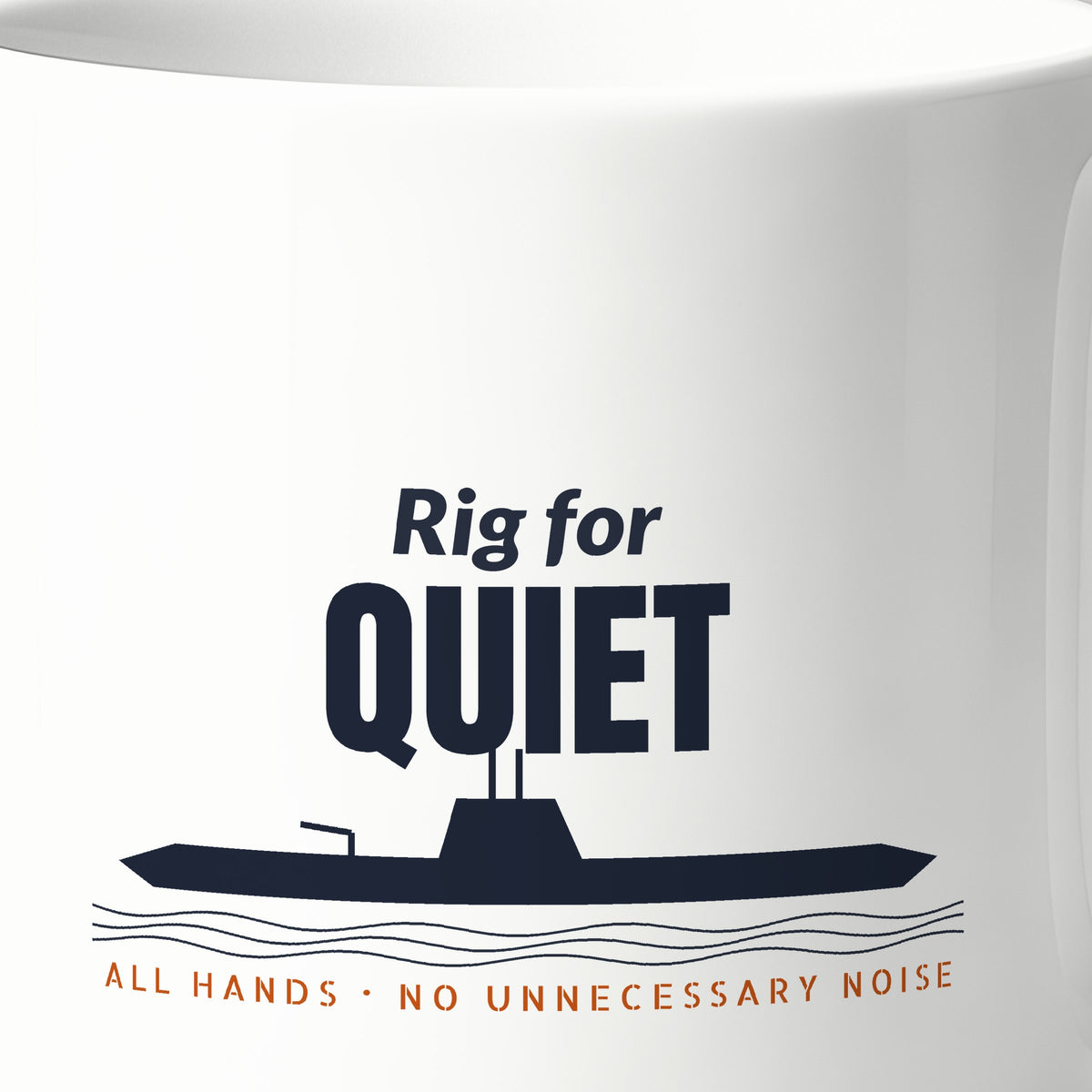 Rig for Quiet Profile Mug, print detail