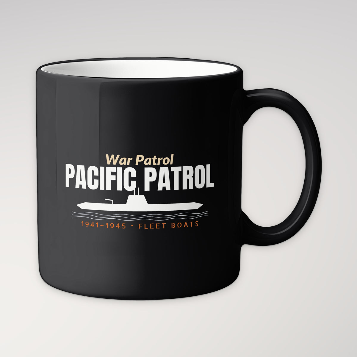 Pacific Patrol 1941–45 Profile Mug in black