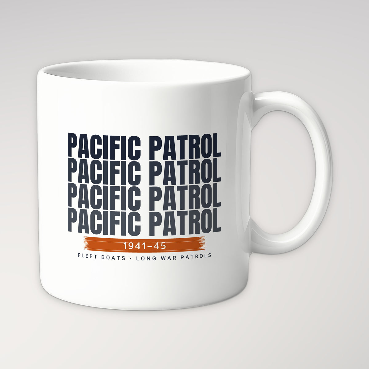 Pacific Patrol 1941–45 Echo Mug in white