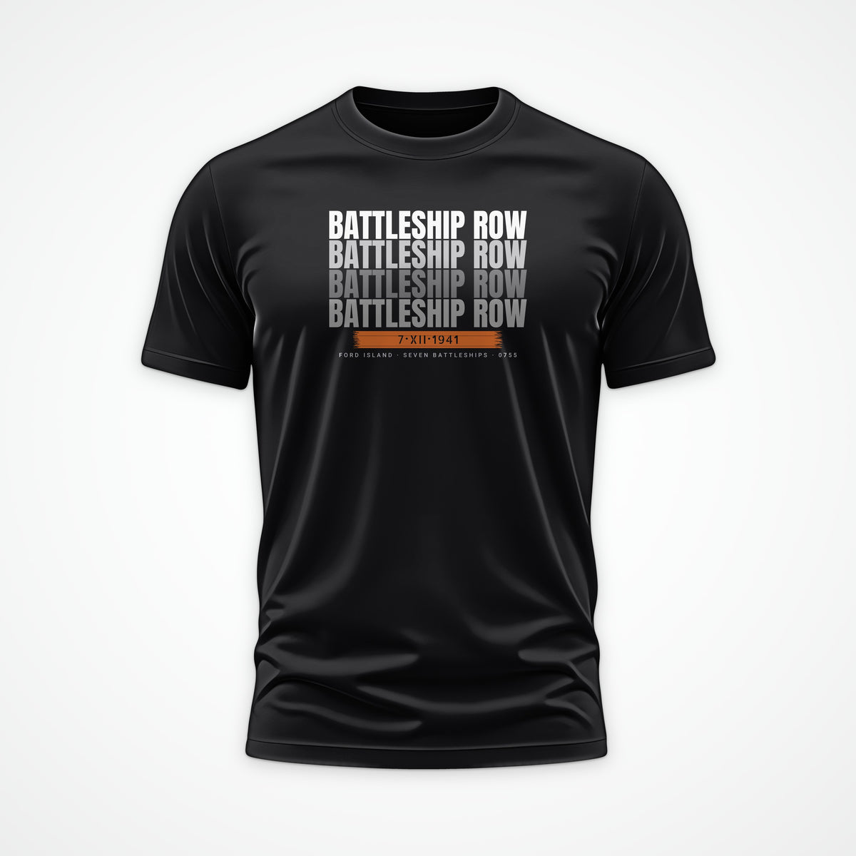 Battleship Row Echo Tee in Black