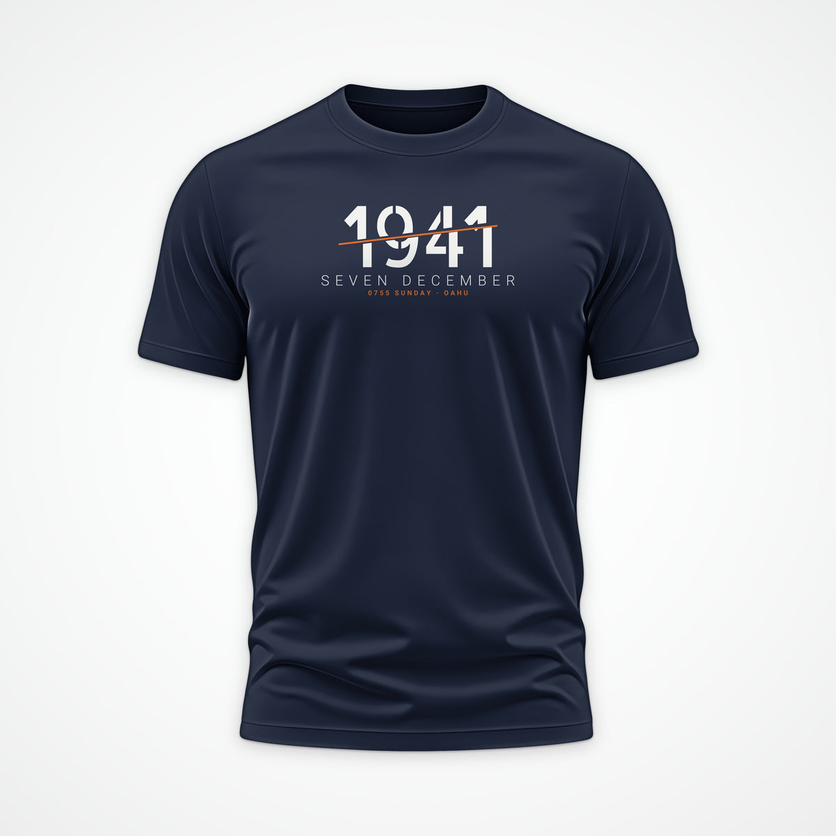 Seven December 1941 Sliced Tee in French Navy