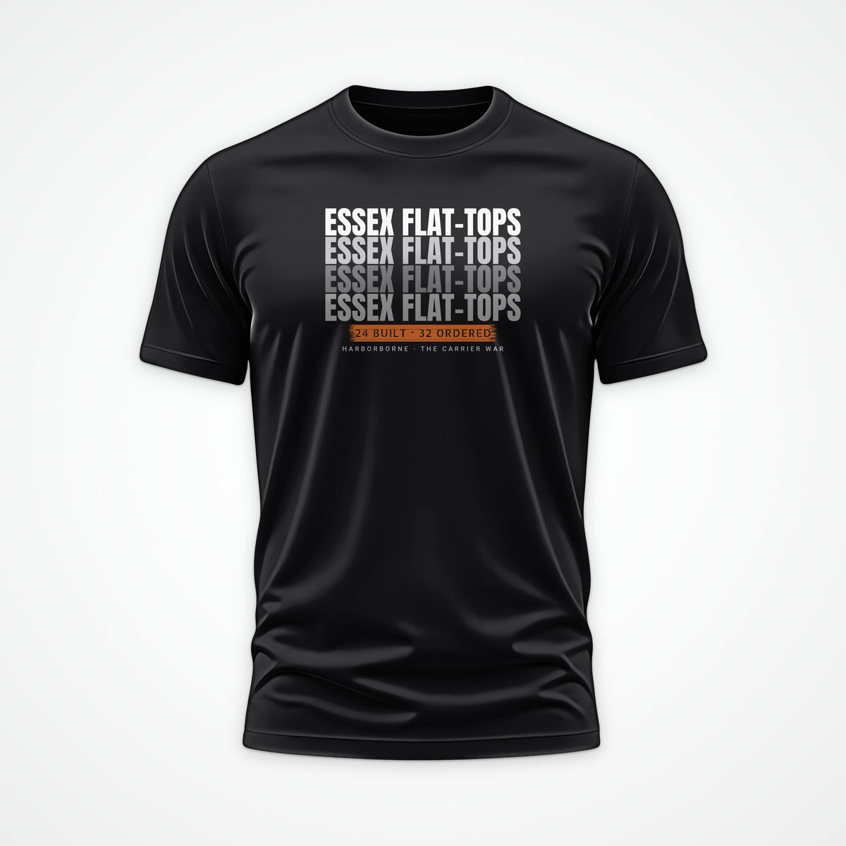 Essex Flat-Tops Echo Tee in Black