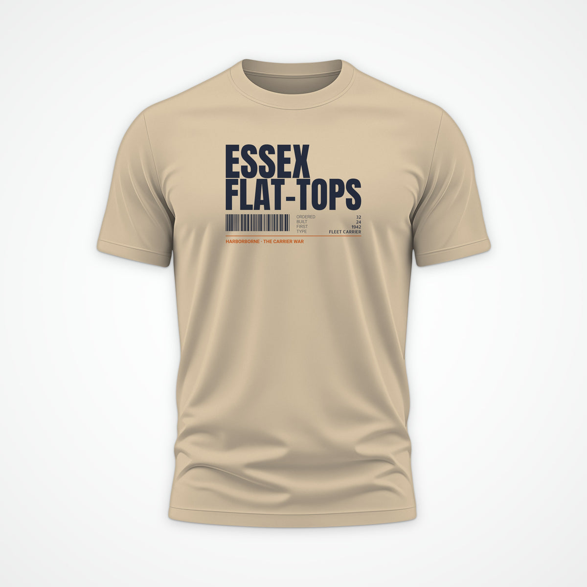 Essex Flat-Tops Tag Tee in Desert Dust