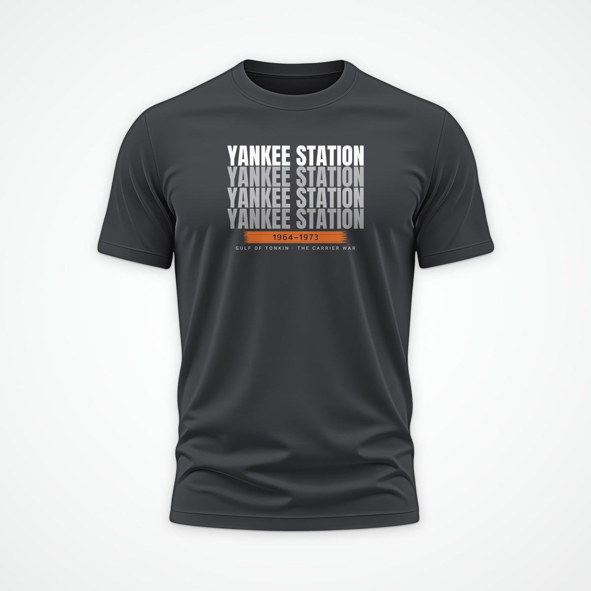 Yankee Station Echo Tee in Anthracite