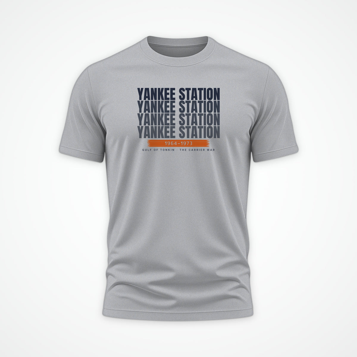 Yankee Station Echo Tee in Heather Grey