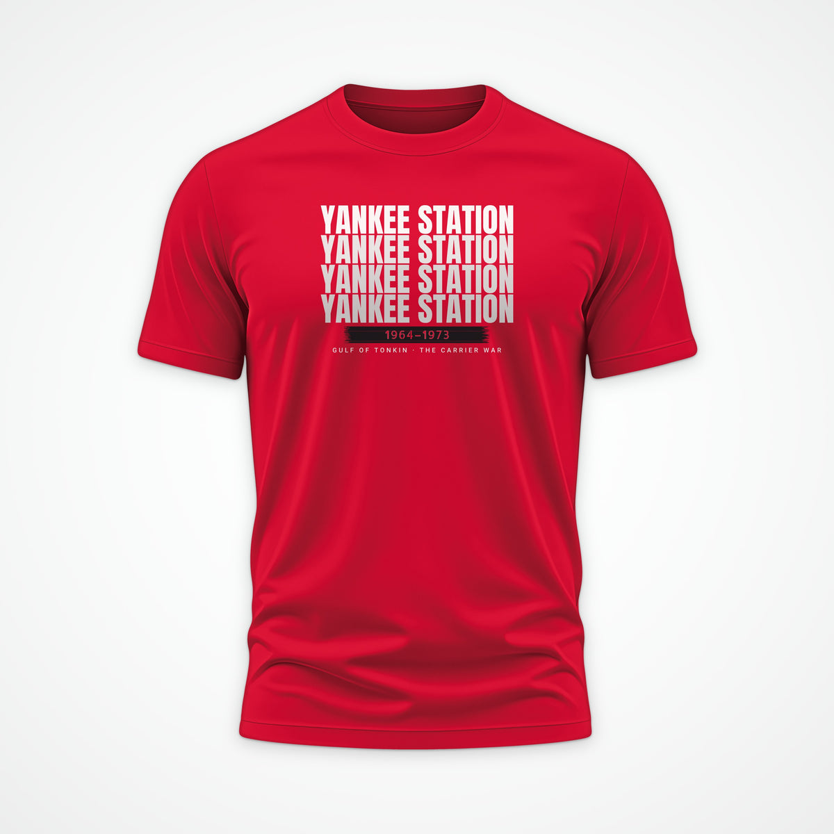 Yankee Station Echo Tee in Red