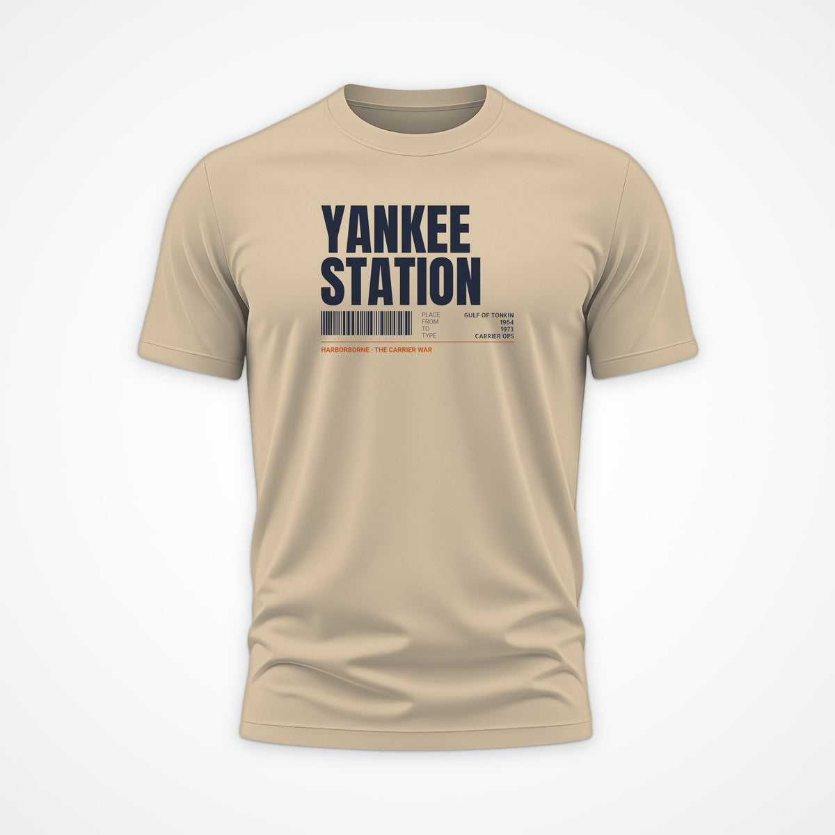 Yankee Station Tag Tee in Desert Dust