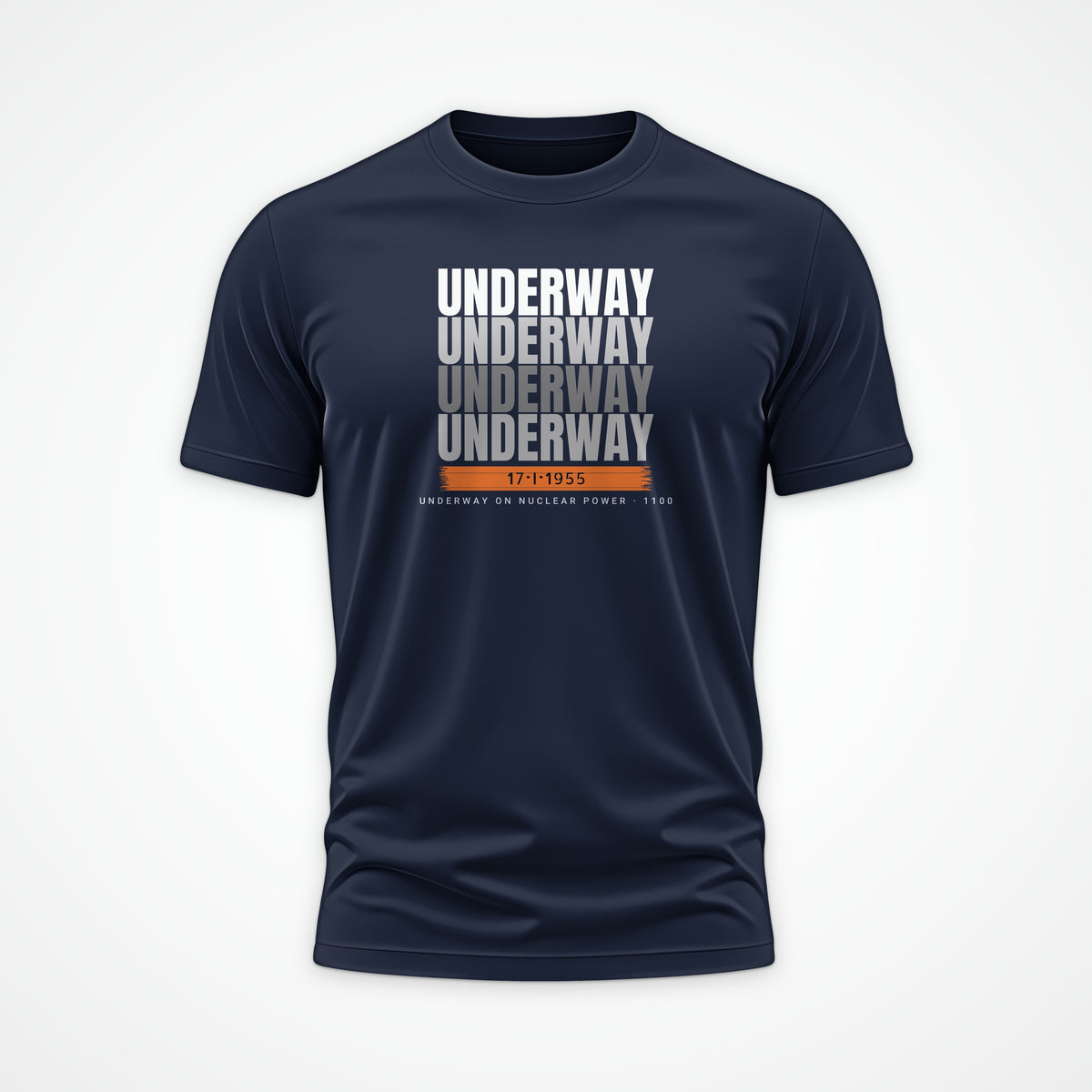 Underway on Nuclear Power Echo Tee in French Navy