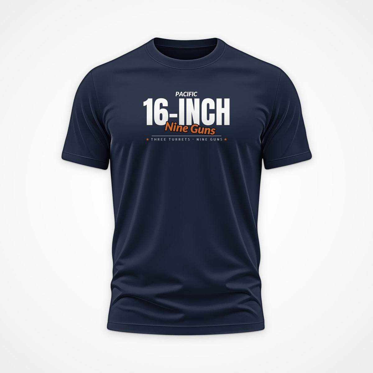 Nine Guns Pacific Club Tee in French Navy
