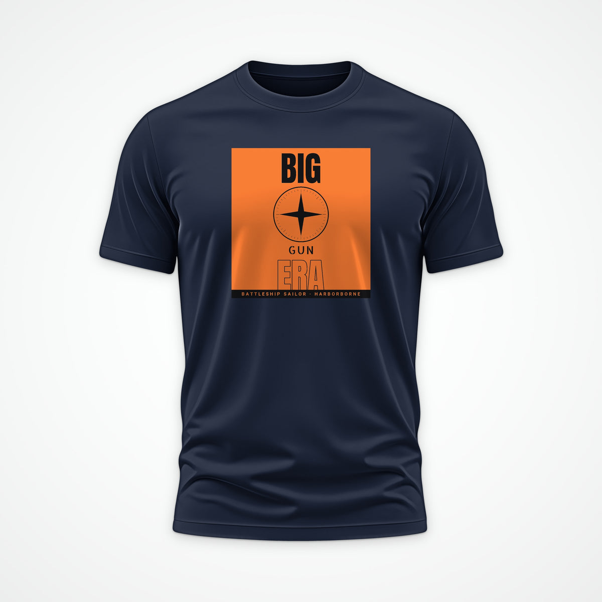 Big Gun Era Poster Tee in French Navy