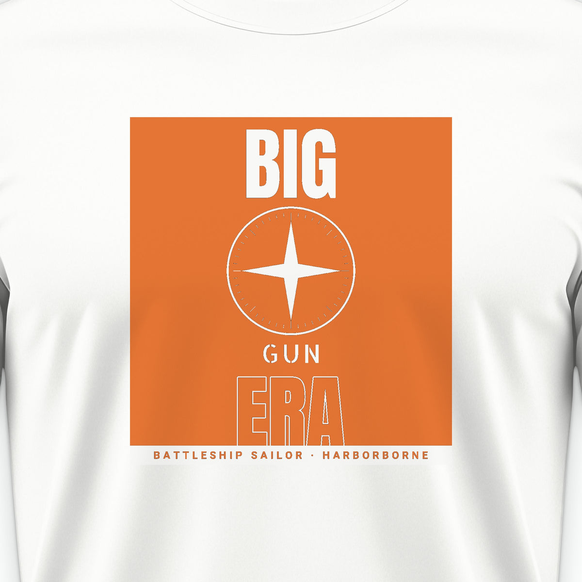 Big Gun Era Poster Tee, front print detail