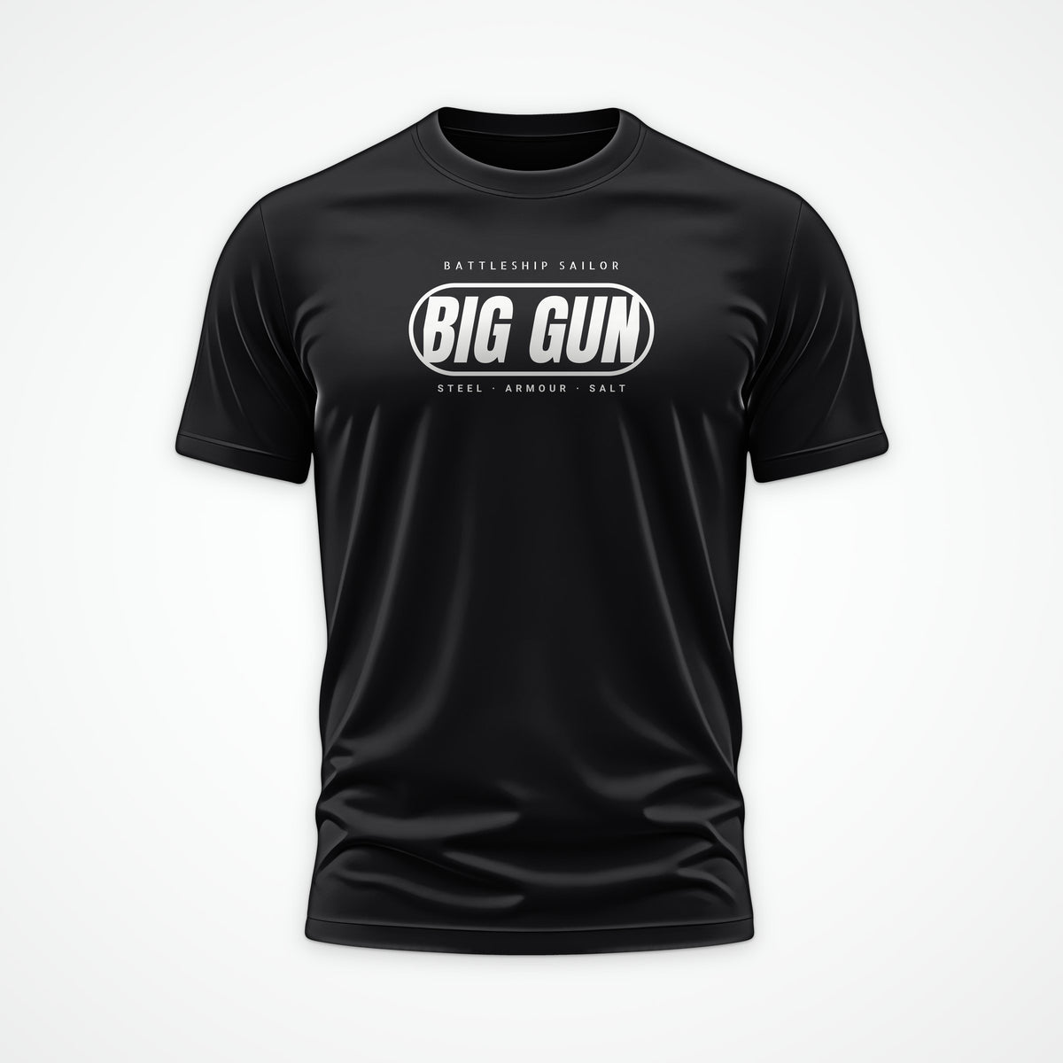 Big Gun Era Pill Tee in Black