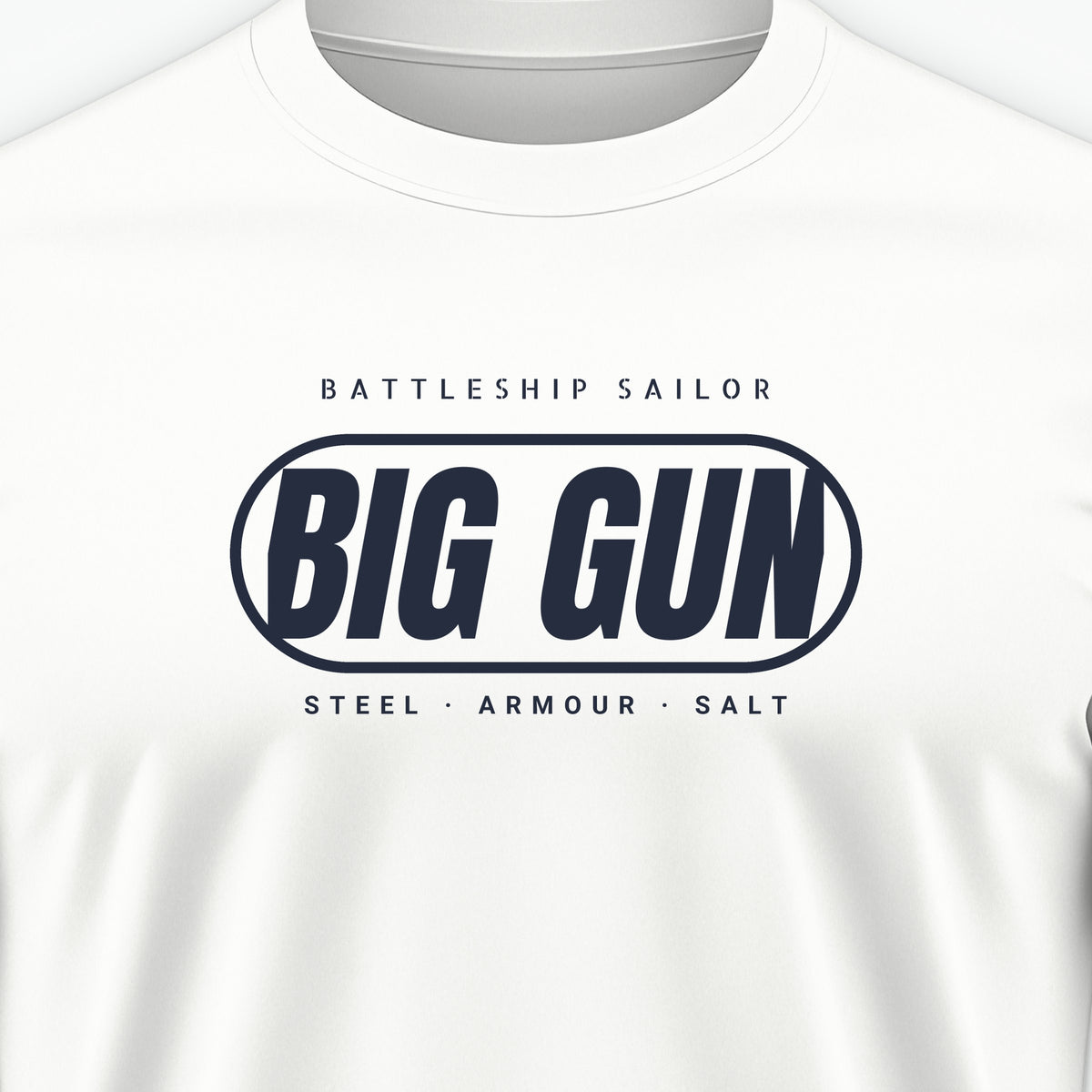 Big Gun Era Pill Tee, front print detail