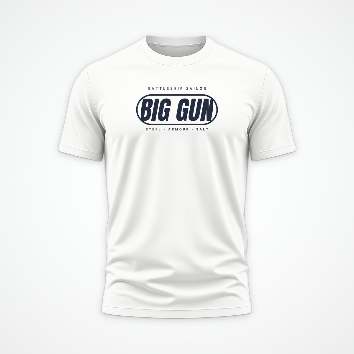 Big Gun Era Pill Tee in White