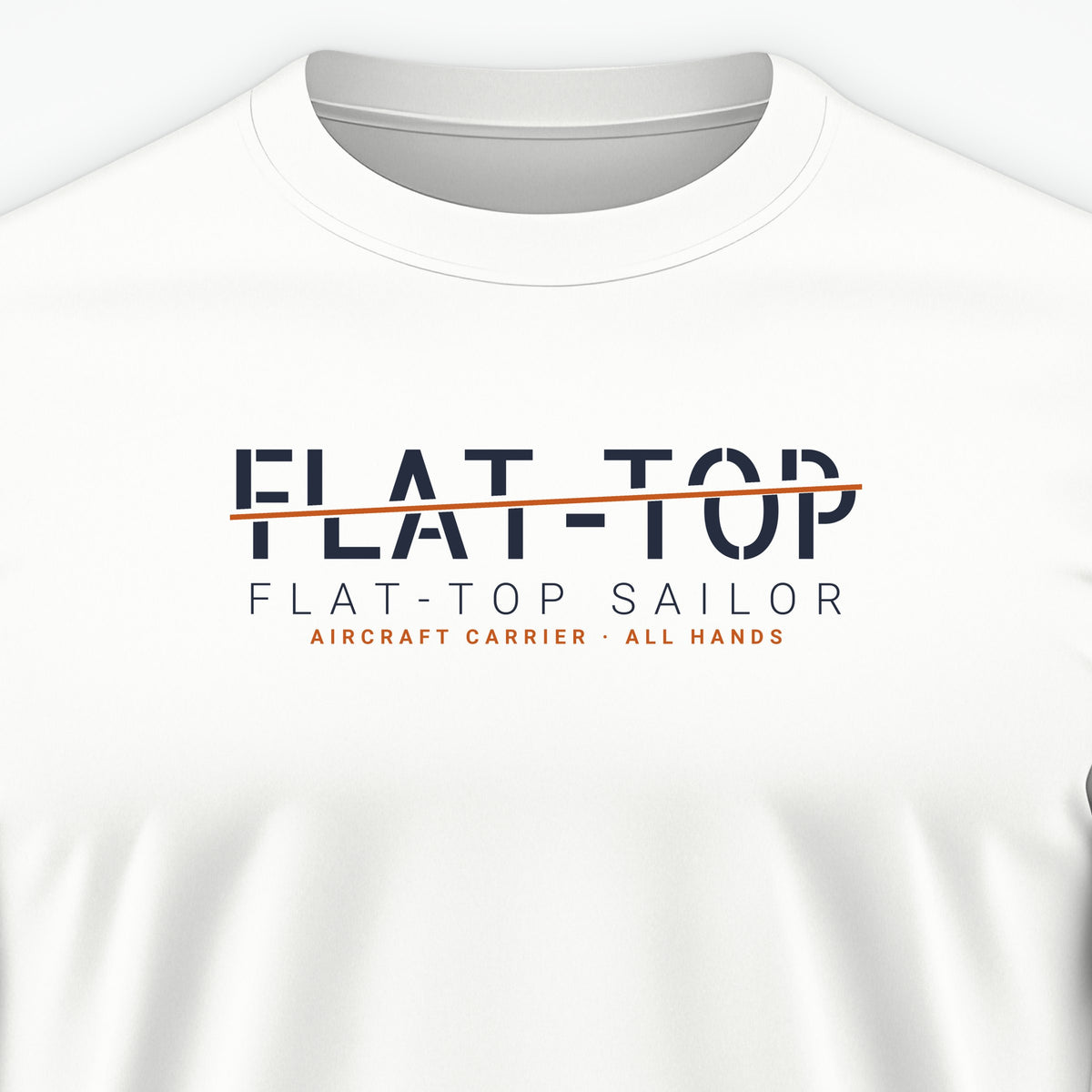Flat-Top Sailor Sliced Tee, front print detail