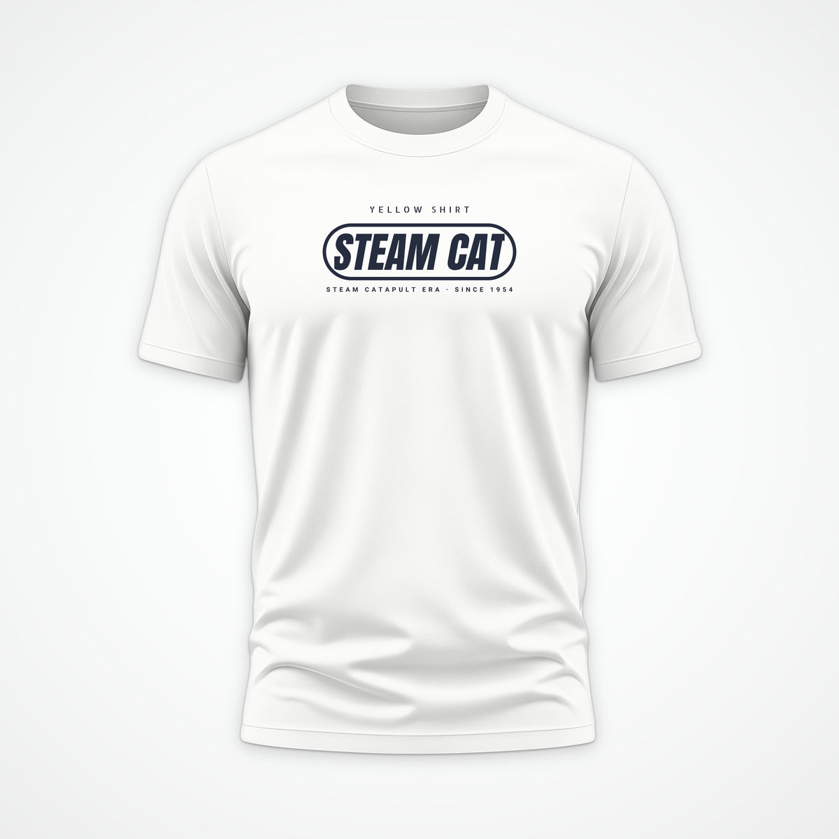 Steam Cat Era Pill Tee in White