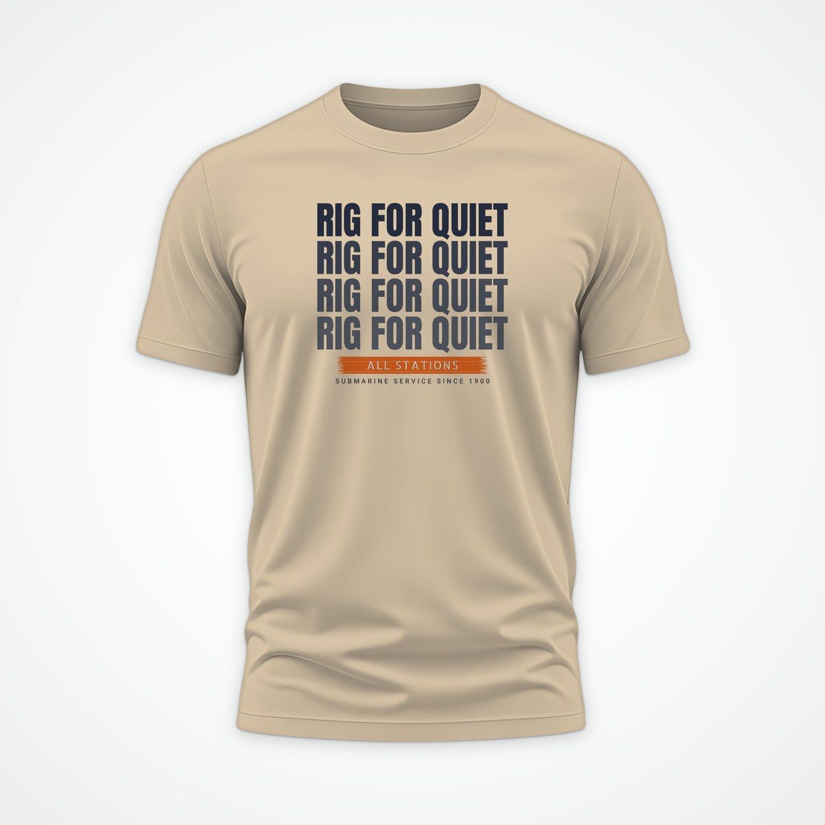 Rig for Quiet Echo Tee in Desert Dust
