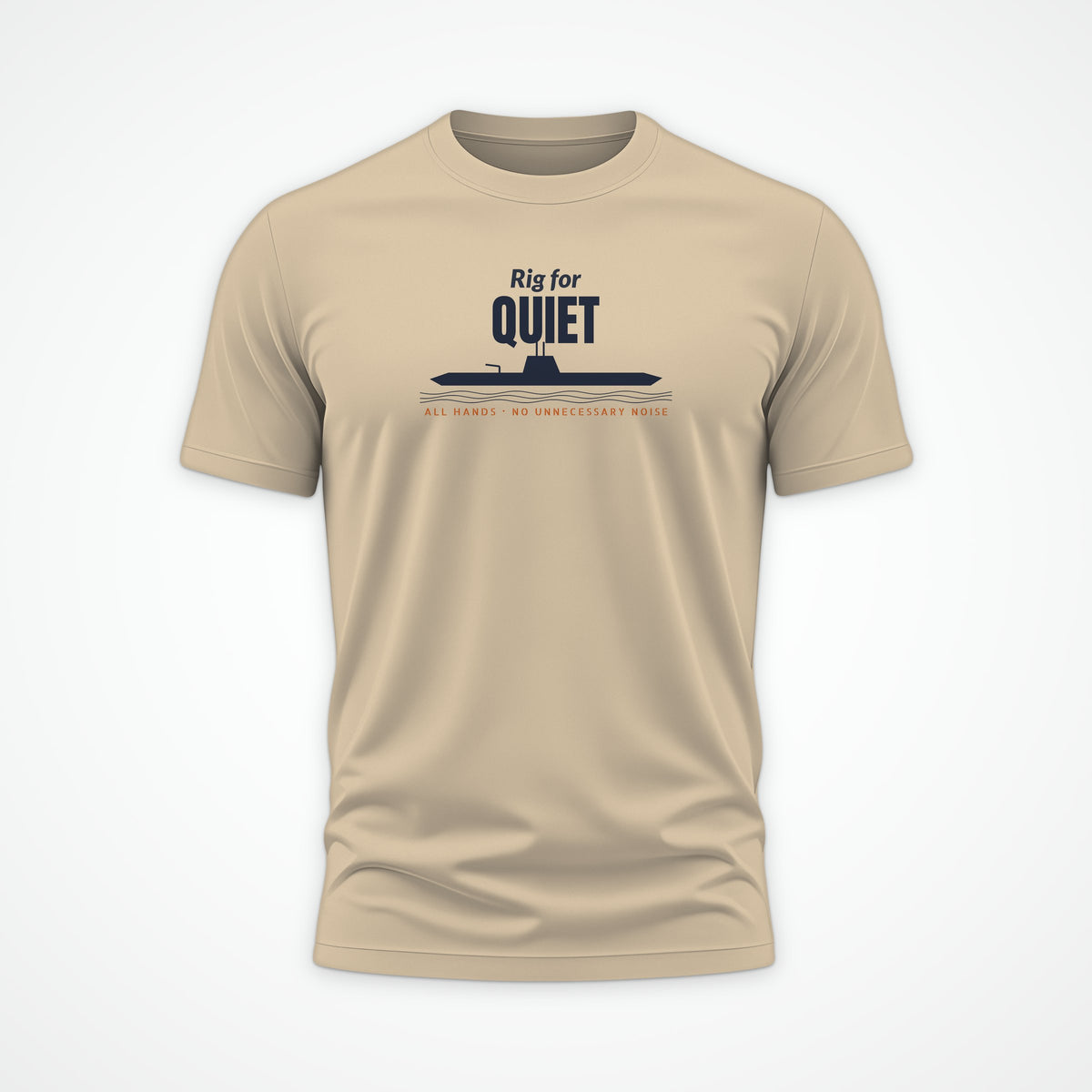Rig for Quiet Profile Tee in Desert Dust